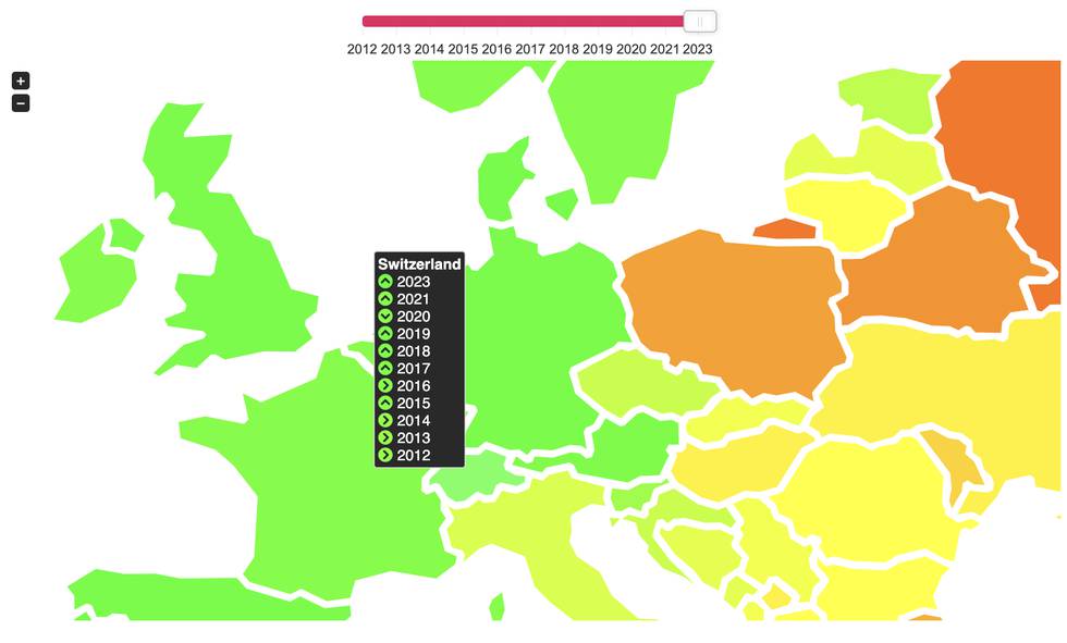 SPARTACUS Gay Travel Index 2023 - Männer*